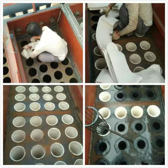 除塵器布袋安裝圖