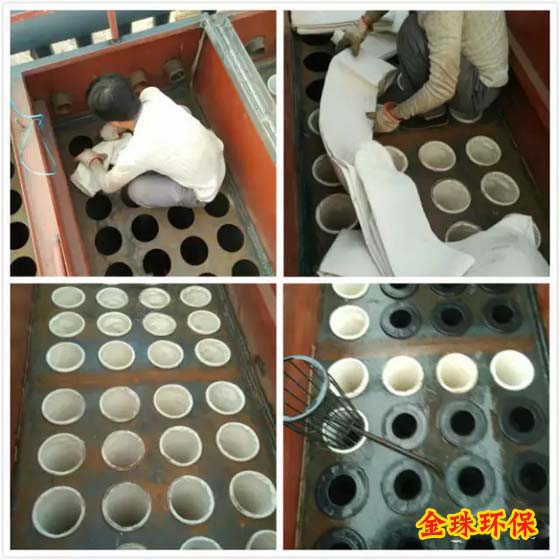 除塵器布袋安裝步驟